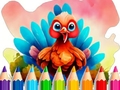 खेल Coloring Book: Happy Thanksgiving