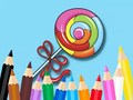 खेल Coloring Book: Lollipop