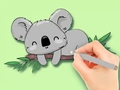 खेल Coloring Book: Two Koalas