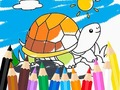 खेल Coloring Book: Sunny Turtle