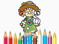 खेल Coloring Book: Scarecrow