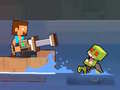 खेल Pirate Block Craft Monster Shooter