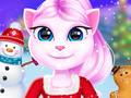 खेल Cat Girl Christmas Decor Game