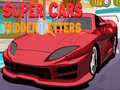 खेल Supercars Hidden Letters