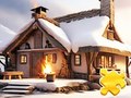 खेल Jigsaw Puzzle: Snow House
