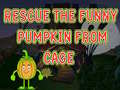 खेल Rescue The Funny Pumpkin From Cage