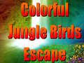 खेल Colorful Jungle Birds Escape