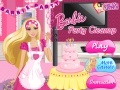 खेल Barbie Party Cleanup