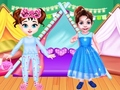 खेल Baby Taylor Pajama Party