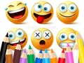 खेल Coloring Book: Funny Emoji