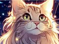 खेल Jigsaw Puzzle: Cat Star