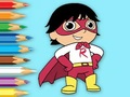 खेल Coloring Book: Super-Ryan
