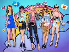 खेल College Girls Team Makeover