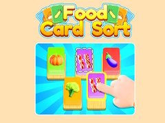 खेल Food Card Sort