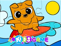 खेल Jigsaw Puzzle: Surfing In The Sea
