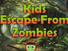 खेल Kids Escape From Zombies