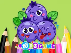 खेल Coloring Book: Blue Berry