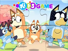 खेल Jigsaw Puzzle: Bluey Family Fun