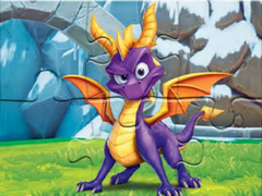 खेल Jigsaw Puzzle: Naughty Dragon