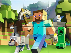 खेल Jigsaw Puzzle: Minecrafter