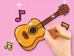 खेल Coloring Book: Star Guitar