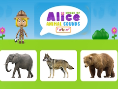 खेल World of Alice Animal Sounds