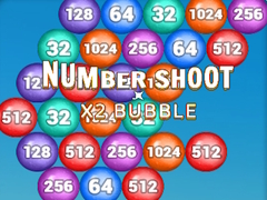 खेल Number Shoot x 2 bubble