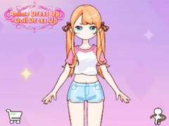 खेल Anime Dress Up Doll Dress Up