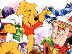 खेल Jigsaw Puzzle: Winnie Clean Up