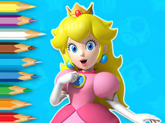 खेल Coloring Book: Young Princess Peach