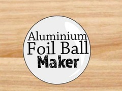 खेल Aluminium Foil Ball Maker