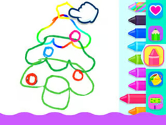 खेल Toddler Drawing: Tree