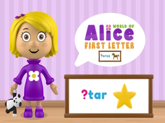 खेल World of Alice First Letter