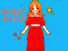 खेल Pencil Girl Dress Up