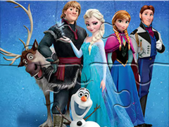 खेल Jigsaw Puzzle: Frozen Photo
