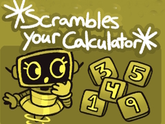 खेल Scrambles Your Calculator