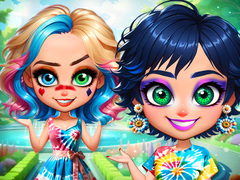 खेल Tie-Dye Explosion of Color