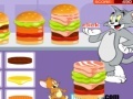 खेल Tom And Jerry Hamburger