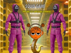 खेल Squid Game Sprunki Escaped Backrooms