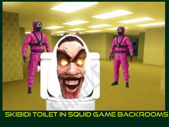 खेल Skibidi Toilet in Squid Game Backrooms