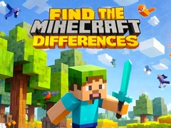 खेल Find The Differences: Minecraft