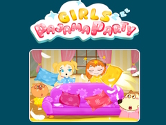 खेल Girls Pajama Party 