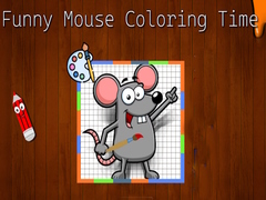 खेल Funny Mouse Coloring Time