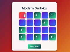 खेल Modern Sudoku