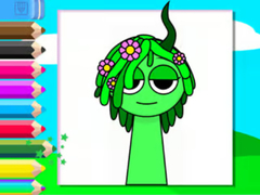 खेल Coloring Book: Sprunki Incredibox Vineria