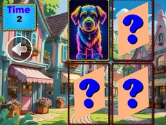 खेल Funny Animals Memory Game