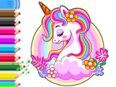 खेल Coloring Book: Unicorn Garden