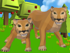 खेल Cougar Simulator: Big Cats