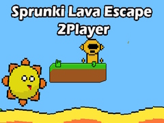 खेल Sprunki Lava Escape 2Player