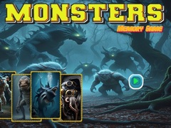 खेल Monsters Memory Game